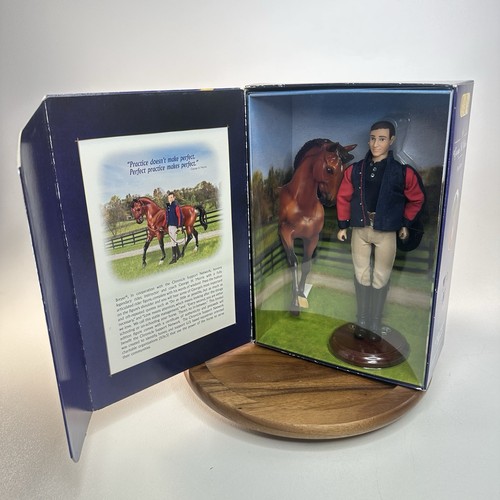 George H. Morris Talking Action Figure Breyer Equestrian Vintage Toy - Picture 1 of 9