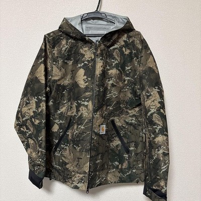 Carhartt Gore-Tex Active Jacket M Camo Hooded Windproof Water