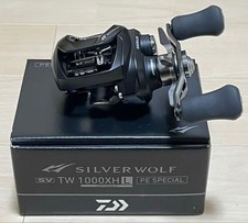 Daiwa Silver Wolf SV TW PE Special 1000XHL Baitcasting Reel, Used, Near Used