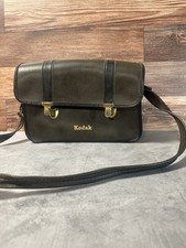 Vintage Kodak Dark Brown  Black Field Case Camera Carrying Bag vintage