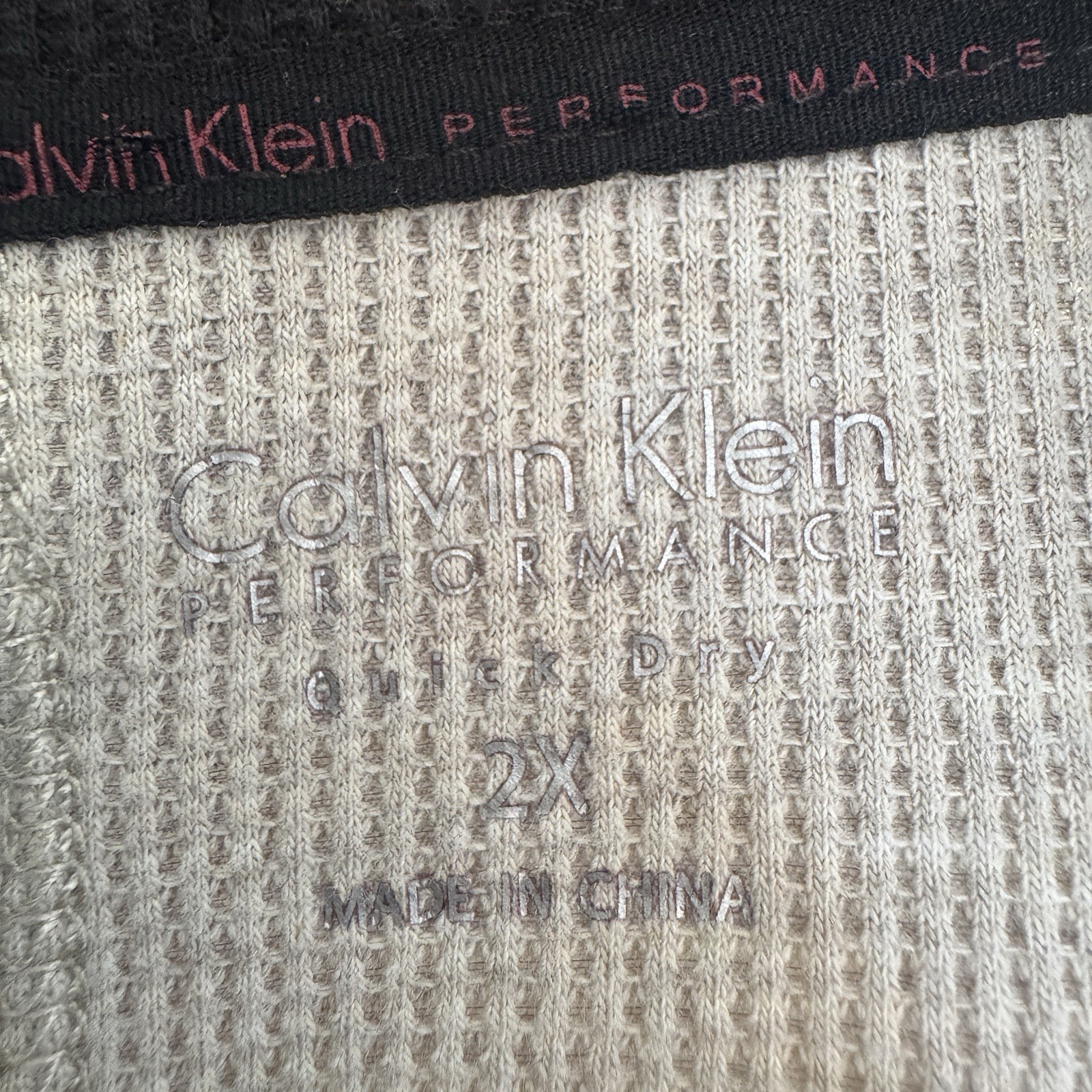 Calvin Klein Performance Plus Size 2X Colorblock … - image 7