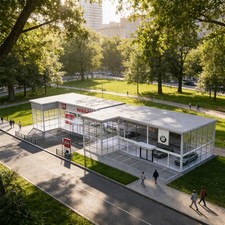 Diorama 1:64 Showroom Garagenmodell LED-Licht Straße Parkhausscene Display Model