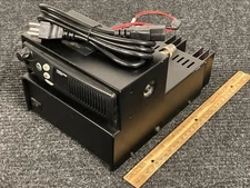 Motorola Radius SM50 UHF Radio & Astron Power Supply Base (SL-10MR) w/ Cord