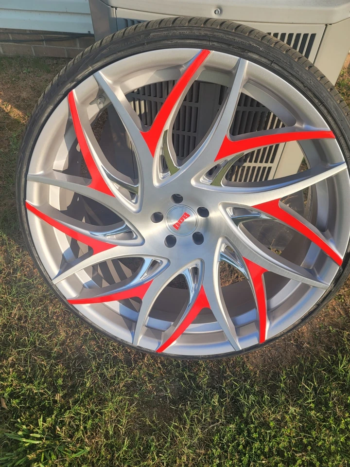 26 inch rims and tires - Image 4 of 4