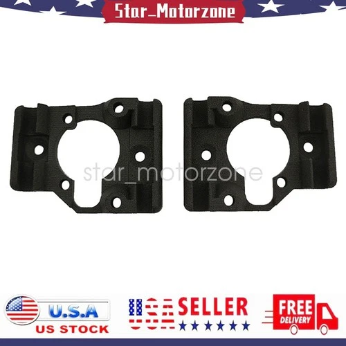 Side Mirror Mount Bracket LH &RH Set for 1984-1996 Jeep XJ Cherokee &MJ Comanche