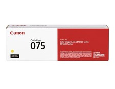 Canon Genuine 075 Yellow Toner Cartridge Compatible with MF660 Series and LBP640