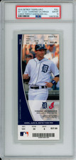 6/2 2010 Armando Galarraga Perfect Blown Call Detroit Tigers PSA 10 GEM Ticket