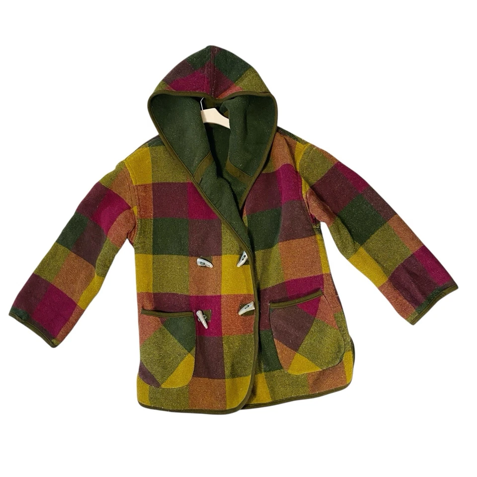 Chaqueta con Capucha Reversible Lana DE COLECCIÓN PETITE SOPHISTICATE LEER PARA DETALLES DE TALLA Foto 4 de 4