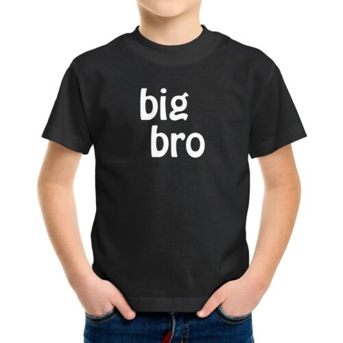 T-shirt Big Brother Toddler enfants jeunesse cadeau jolies chemises grand frère - Photo 1 sur 24