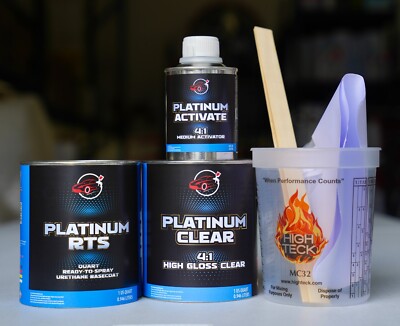 BMW Motorcycle Quart Ready To Spray Basecoat + Clear Kit Auto PICK YOUR COLOR!