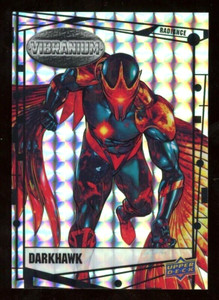 DARKHAWK 2015 UD Marvel Vibranium #55 RADIANCE Parallel SP 36/50 - RARE MINT