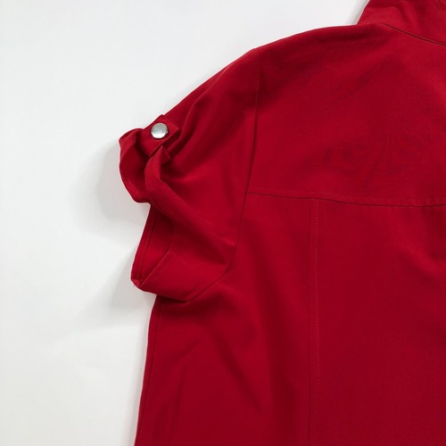 Chico's 2 A-line Polyester Stretch Women's Above Knee Dress Red PLS READ - Bild 12 von 14