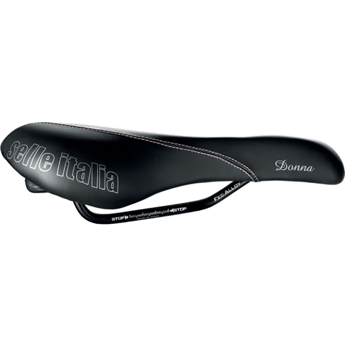 Седло Selle Italia Donna Flow - Женское черное сплав FeC ширина 168xl270 мм 9690₽