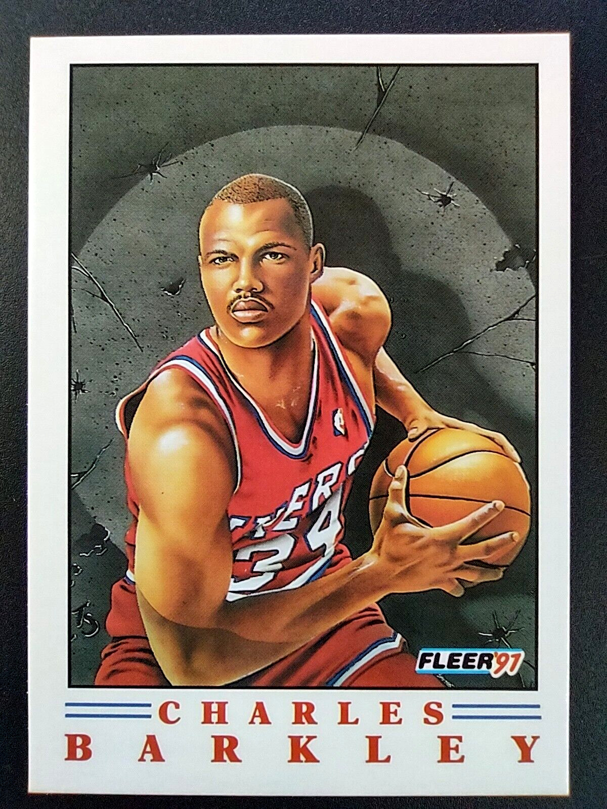 1991 Fleer Pro Visions #3 Charles Barkley Philadelphia 76ers