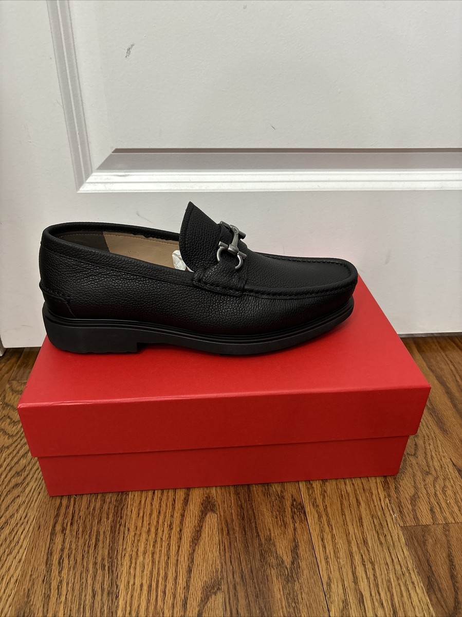 New Salvatore Ferragamo GLASGOW 11 EEE Black Leather Shoes. | eBay