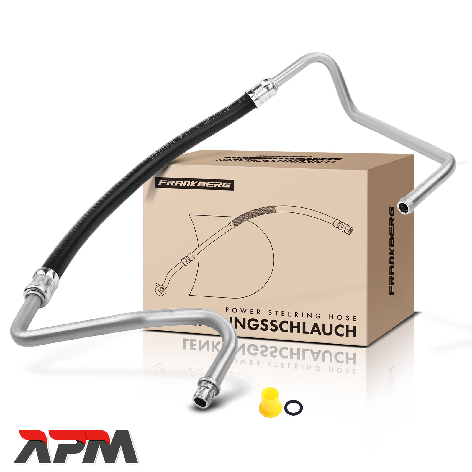 Tuyau à Dépression Premium pour Peugeot 206 Berline et Break - Finition Polymère Renforcé