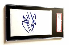 JEFF CARTER SIGNED INDEX CARD LOS ANGELES KINGS FULL SIG SGC AUTHENTICATED