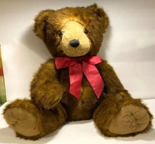 2012 GEOFFREY TOYS R US FAO SWARTZ LARGE 17"  'MINK' TEDDY BEAR