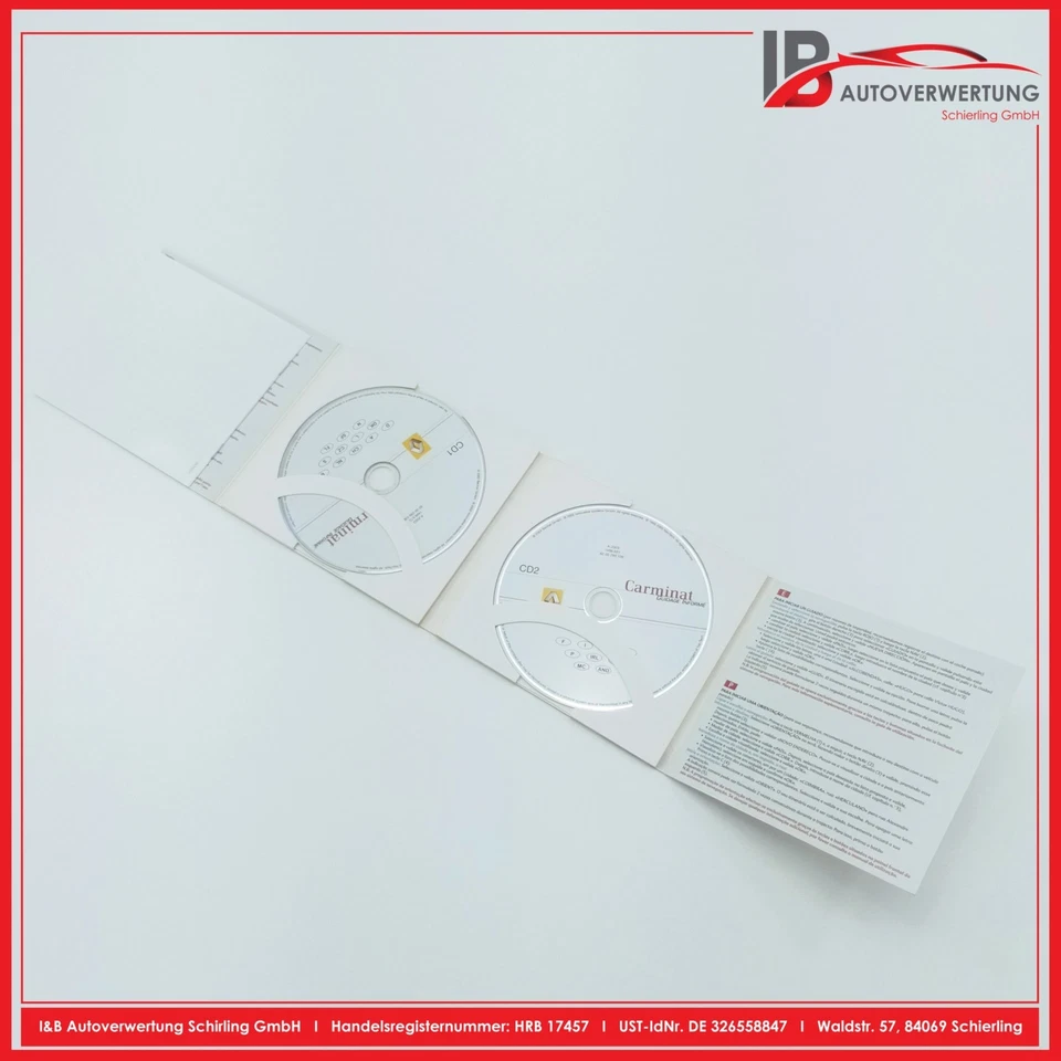 RENAULT MEGANE II BERLINA KM0/1 1.5 DCI CD-ROM mapa de carreteras 8200299536 ORIGINAL Foto 3 de 4