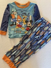 Disney Store Boys Mickey and Friends Pajamas Size 4