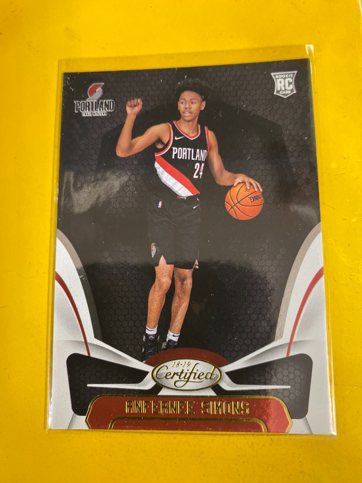 RS7945 2018-19 Certified #174 Anfernee Simons ROOKIE