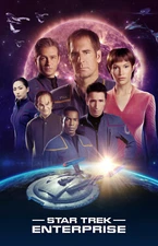 AA4087 Star Trek Enterprise Show By Rick Berman 2001 Group Movie Poster 11x17