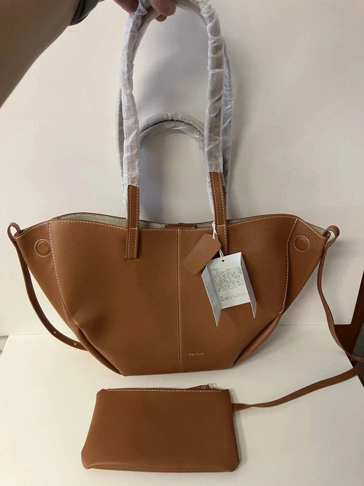 Polene Cyme Camel Bag Large NEW WITH TAGS - Hot