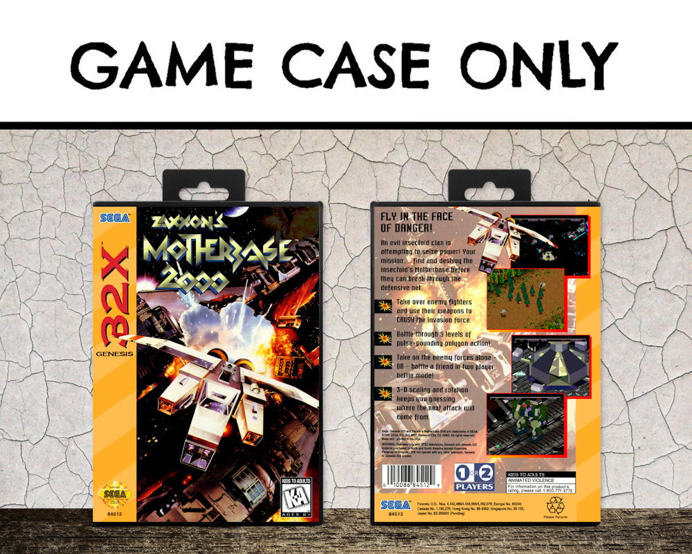 Zaxxon Motherbase 2000 (Sega 32X) for sale online | eBay
