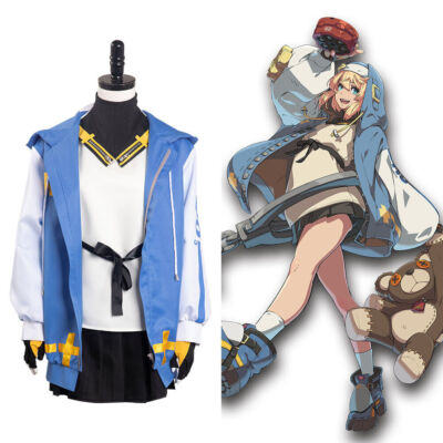 Guilty Gear -Strive Bridget Cosplay Costume Halloween Outfit Carnival Party 