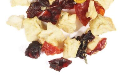 Peach serenity  herbal loose leaf tea 5 ounce bag decaf