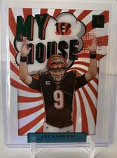 2022 Clearly Donruss Joe Burrow My House  Green Parallel Bengals /25
