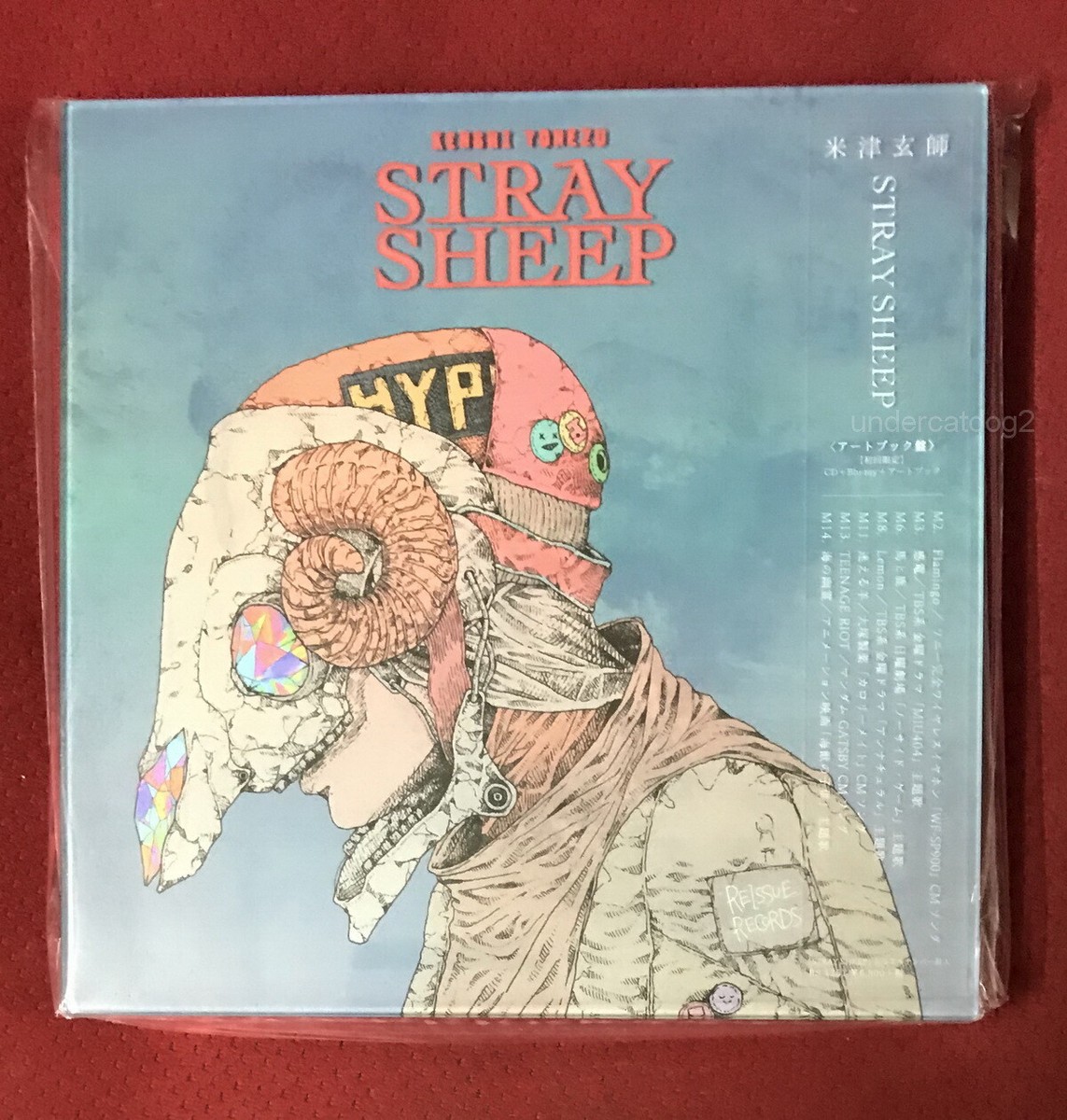 Kenshi Yonezu Stray Sheep 2020 Japan Ltd CD+BLU-RAY(BD)+ART