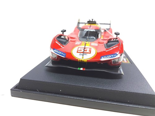 Ferrari 499P WEC Hyper Car GP Qatar 1812 km del 2024 #51 - 1/18 Burago - Foto 2 di 8