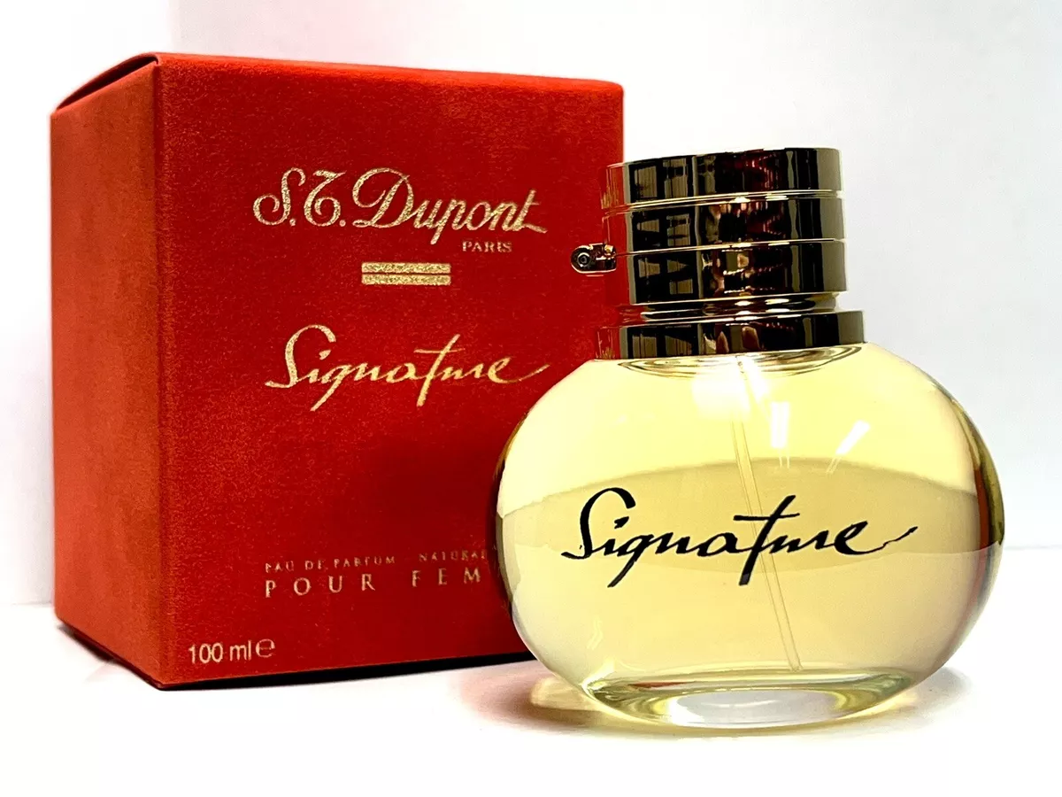S.T. DUPONT SIGNATURE Pour Femme for Women 3.3oz EDP Spray DISCONTINUED BK01