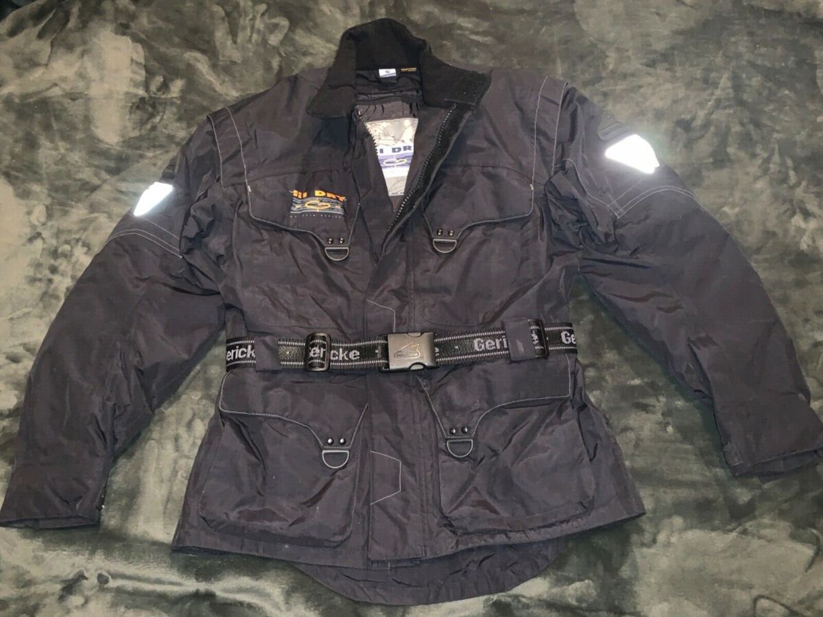 Men's Hein Gericke Hi Dry Padded Nylon Motorcycle Jacket Men's Hein Gericke Hi Dry Padded Nylon Motorcycle Jacket