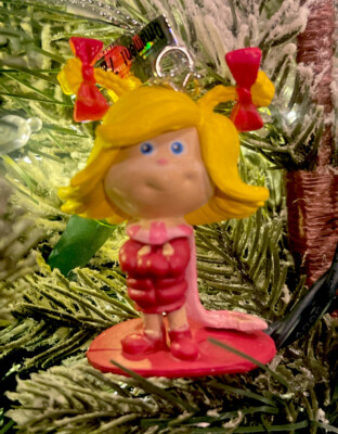 2025 CINDY LOU WHO How The Grinch Stole Christmas Tree Ornament w Pink Pigtails