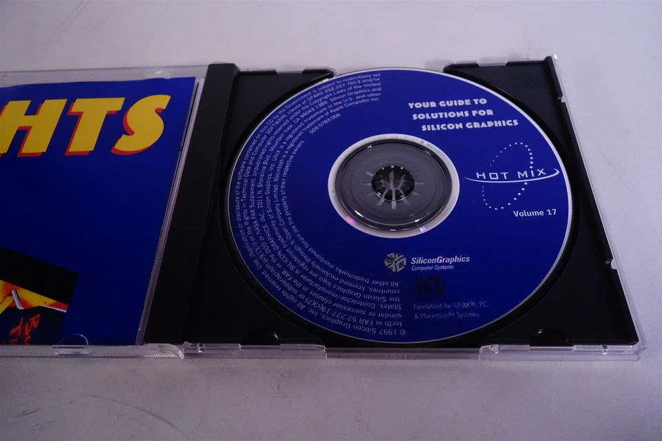 SGI Silicon Graphics IRIX HotMix 17 CD / Software Collection  - Image 2 of 2