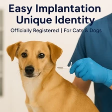 90pcs RFID Pet ID Implant Kit Glass Transponders with Injector (1.25/1.4/2.12mm)