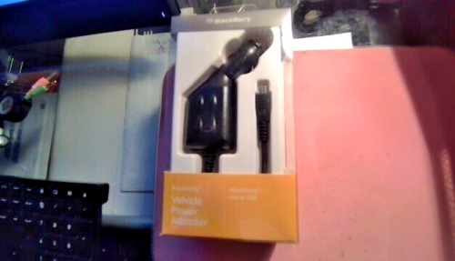 Blackberry Mini USB Vehicle Power Adapter - Brand New - FREE SHIPPING - Afbeelding 1 van 2