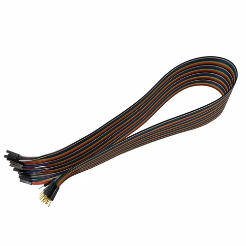 1M - 40 Pin Ribbon Cable w/Dupont Connectors (Male to Female) 