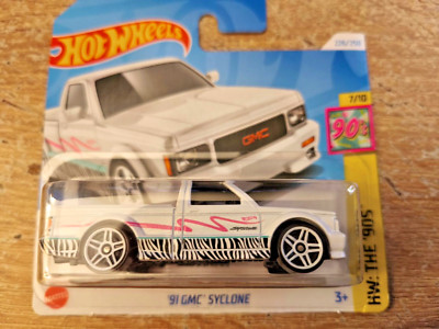 Hot Wheels 91 GMC Syclone weiß in OVP  Warenkorb spart Versand