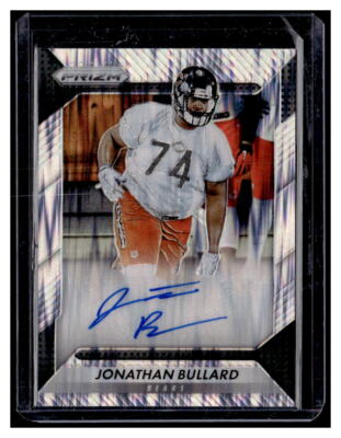 2016 Panini Prizm Rookie Autograph Prizms Flash #88 Jonathan Bullard Auto BEARS