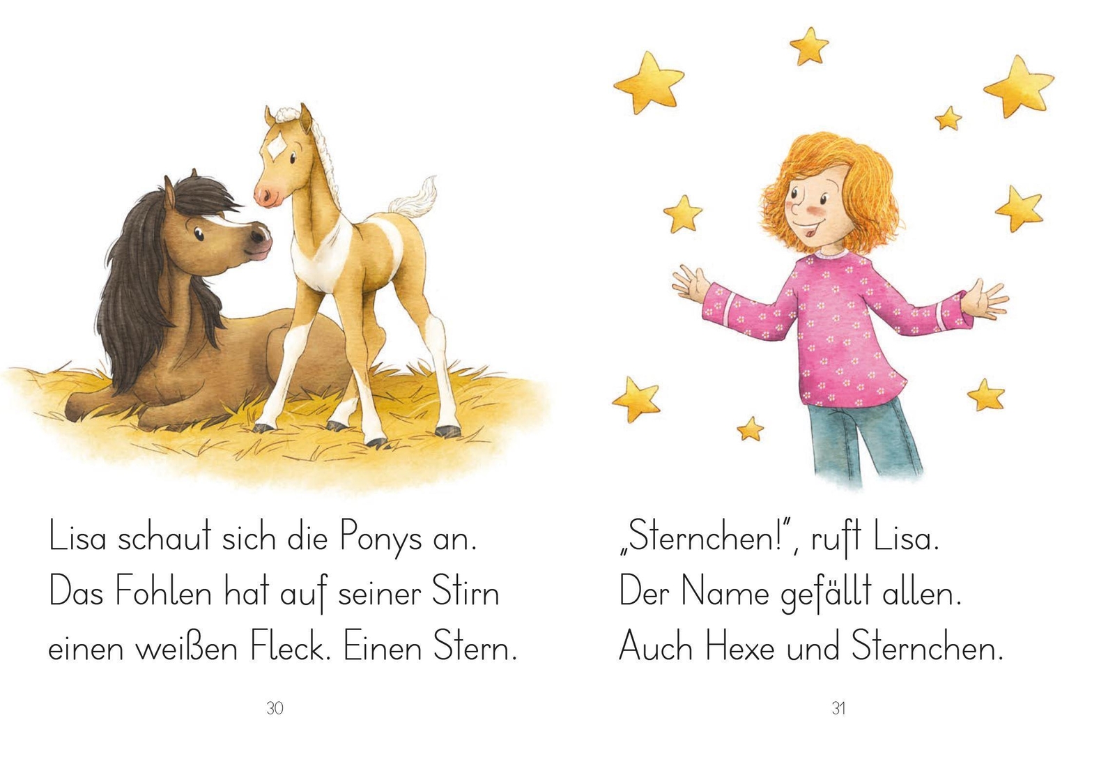 Thumbnail - Lesezug/1. Klasse: Sternchen, Mein Fohlen | Barbara Schinko | Buch |