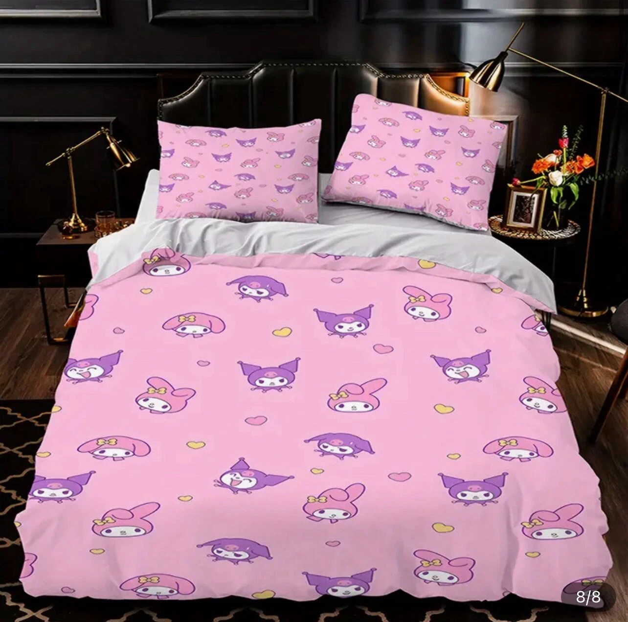 Kuromi My Melody Bedding Set