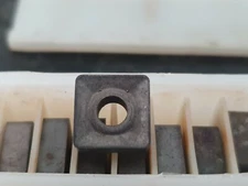 10Pcs a Set INSERT Carbide turning insert (T15K6) Square (SNUM 120408) USSR  NEW