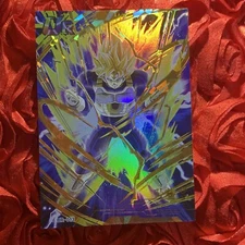 Saiyan Trunks Dragon Ball SUPER UR ANIME MANGA ACG GODDESS GIRL Holo Card Power