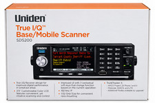 Uniden SDS200 True I/Q Digital TrunkTracker X Base Mobile Scanner USB GPS