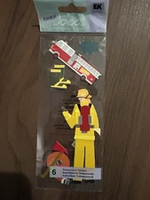 Vintage Unopened Pack Jolee’s Boutique Dimensional Stickers Firemen