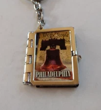 Philadelphia Liberty Bell We The People Souvenir Keychain