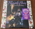 PRINCE Purple Rain SEALED VINYL LP W/POSTER + HYPE STICKER No Cuts or Holes NICE